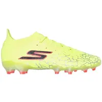 SKECHERS Heren Elite Crackende IJs Firm Ground Voetbalschoenen (Geel/Zwart)