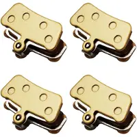 Jojomino 4 Pairs Mountain Bike Metallic Disc Brake Pads for Guide RSC//R Avid XO E7 E9 Trail 4 Pistions
