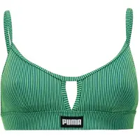 Puma Dames/Dames Peek A Boo Stripe Bikinitop (Groen)