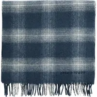 Lyle & Scott Winter Sjaal van lamswolmix (Zwart)