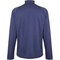Puma Heren Performance-shirt met kwartritssluiting en lange mouwen (Blauwe Heide)