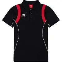 Warrior Trainingspoloshirt voor heren (Zwart)