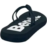 Bench Dames Invisia Logo Rechte Sandalen (Zwart)