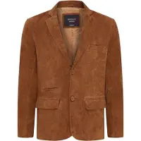 Infinity Leather Heren Italiaanse beige suède leren blazerjas - Trabzon