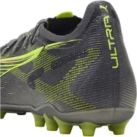 Puma Ultra 5 Ultimate voetbalschoenen voor heren, voor harde ondergrond (Gematteerd Zilver)