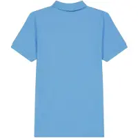 Farah Bugsworth-poloshirt met korte mouwen en borduursel voor jongens (Luchtig Blauw)