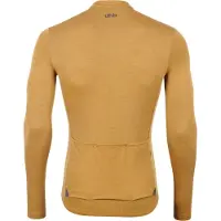 Dhb Mannen Aeron 2.0 Merino Wol Lange Mouwen Fietsshirt (Goudbruin)