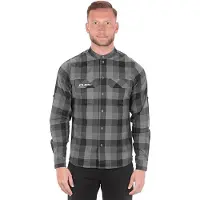 Cube Fietsshirt WORK SHIRT L/S GREY CHECK XL