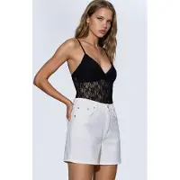 Hiccups for Kids Hoge Taille Mom Denim Shorts