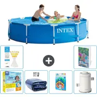 Intex Framezwembad, rond - 305x76 cm - 5-delig, model S7
