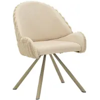 Mauro Ferretti Stoel Sedia Stoccolma -a-crema Set 2 Pz 58×53×85 cm