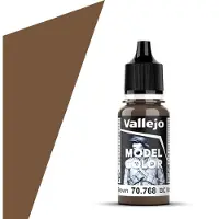 Vallejo Hobbyverf Acrylverf - 70768 Model Color - BC Dark Brown - Acryl - Verf flesje - 18 ml