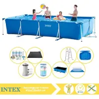 Intex Rechthoekig zwembad - 450x220x84 cm - 9-delig - Model S30297