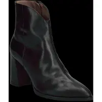 Wonders Dames Leren laarzen Velvet zwart (40), Leer, 3 tot 5 cm, Ritssluiting, Casual M-5444