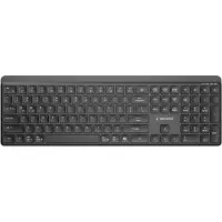 Gembird Dual-mode pro-business draadloos toetsenbord, 2.4G+BT, US-layout