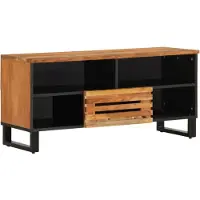 vidaXL Tv-meubel 100x34x46 cm massief acaciahout