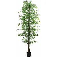 vidaXL Kunst Ficus Plant 2016 Bladeren 300 cm groen