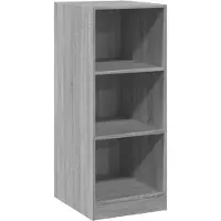 vidaXL Kledingkast 48x41x102 cm bewerkt hout grijs sonoma eikenkleurig