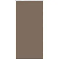 vidaXL Rolgordijn verduisterend koffie 105x210 cm stofbreedte 100,7 cm