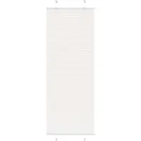 vidaXL Plissé rolgordijn 70x200 cm stofbreedte 69,4 cm polyester wit