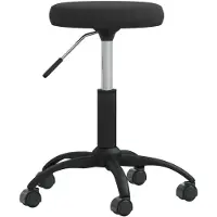 vidaXL Eetkamerstoel Zwart Fluweel - Eetkamerstoelen