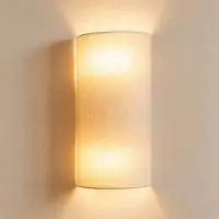 Duolla Wandlamp Nature, crème / amber, Hal, Textiel / Stof / Zijde, wandlamp