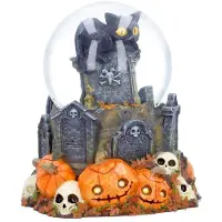 Nemesis Now Nemesis - Whisper Wood - Pumpkin Patch Snow Globe