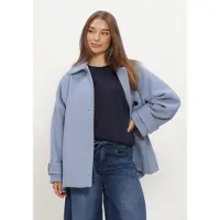 Inwear Dames Jassen Thoraiw Minona Coat R - Lichtblauw - Maat 38