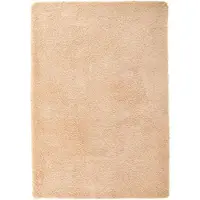 vidaXL Hoogpolig vloerkleed NAVARRA 120x170 cm polyester beige