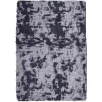vidaXL Hoogpolig vloerkleed NAVARRA 240x340 cm polyester donkergrijs