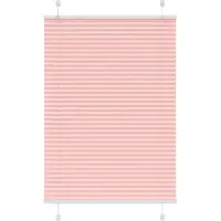 vidaXL Plissé rolgordijn 100x150 cm stofbreedte 99,4cm polyester roze