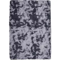 vidaXL Hoogpolig vloerkleed NAVARRA 160x230 cm polyester donkergrijs