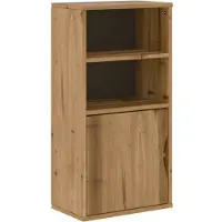vidaXL Bijzetkast ODDA, 40x24x79 cm, massief grenenhout
