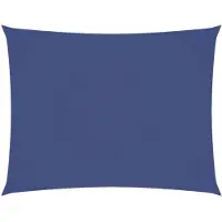 vidaXL Zonnescherm rechthoekig 3x4,5 m oxford stof blauw
