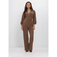 Aaiko Dames Jumpsuits Vion Vis 147 - Bruin - Maat L