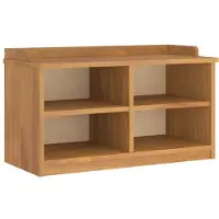 vidaXL Gangbankje SANDNES 87x40x50 cm massief grenenhout