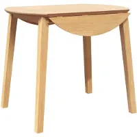 vidaXL Eettafel massief hout naturel rubber
