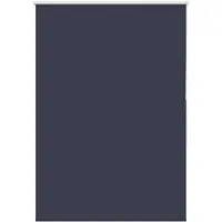 vidaXL Rolgordijn verduisterend 105x130 cm stofbreedte 100,7 cm blauw