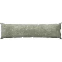 vidaXL Kussensloop 2 st HEERLEN Groen 40 x 145 cm Chenille Stof