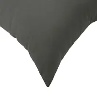 vidaXL Kussensloop 6 st HEERLEN Antraciet 30 x 30 cm Polyester