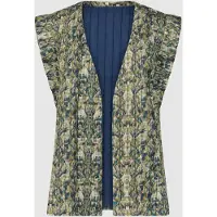 Circle of trust Annabel Gilet Blurry Blue Maat: XS | Gilets Outlet | Dames | Bruin