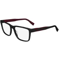 Lacoste L6010MAG-SET N 55/17/145 Glanzend zwart Bio inj-g820 MAN L6010MAG-SET N