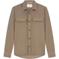 Dstrezzed Heren Overshirts Ds_ulrik - Bruin - Maat XL