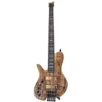 Sire Marcus Miller F10Dx 5HL Natural Satin linkshandige elektrische basgitaar met koffer