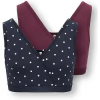 ONLY GIRLS BH 'KOGLola' marine / wijnrood / wit