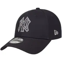 New Era Pet 'Gorra marino yankees metallic outline 9forty neyyan' blauw