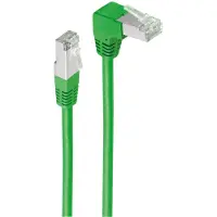 Shiverpeaks Patchkabel cat 6 S/FTP PIMF Winkel-gerade grün 10m