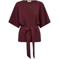Mos Mosh Dames Blouses Mmrikala Miley Blouse - Bordeaux - Maat M