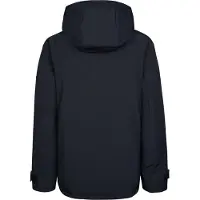 Petrol Industries gewatteerde winterjas - zwart Jongens Polyester Capuchon - maat 128