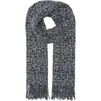 ONLY Onljosephine animal print scarf cc acc dark grey m